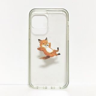 メゾンキツネ(MAISON KITSUNE')のメゾンキツネ 携帯電話ケース - ラバー(モバイルケース/カバー)