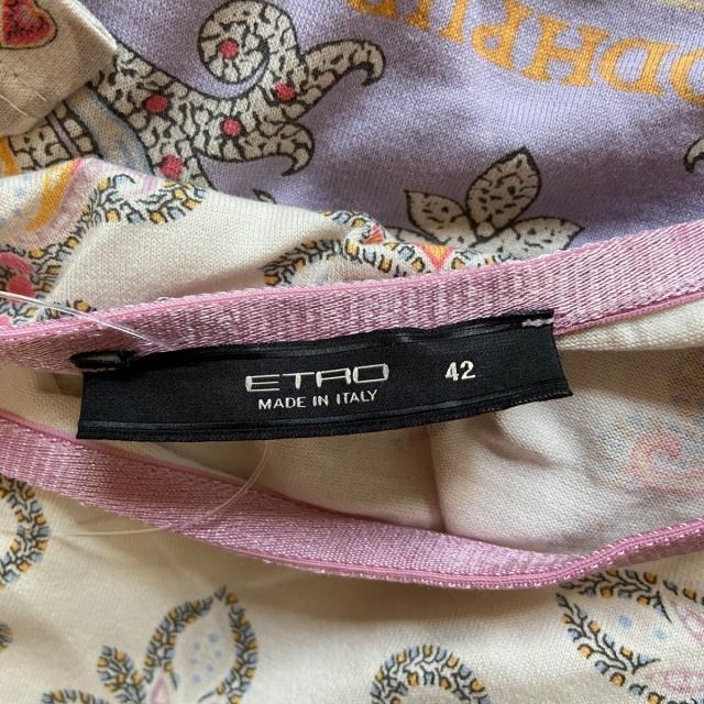 ETRO(エトロ)のエトロ 半袖Tシャツ サイズ42 M レディース レディースのトップス(Tシャツ(半袖/袖なし))の商品写真