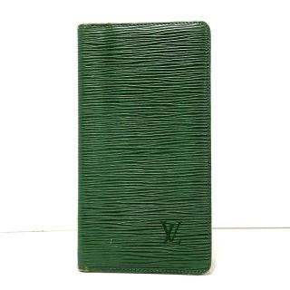 ヴィトン(LOUIS VUITTON) エピ 財布(レディース)（グリーン・カーキ