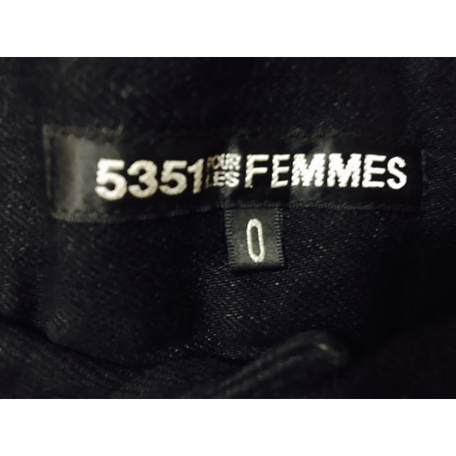 5351 POUR LES FEMMES(ゴーサンゴーイチプーラファム)の5351 ショートパンツ レディースのパンツ(デニム/ジーンズ)の商品写真