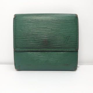 ルイヴィトン(LOUIS VUITTON)のルイヴィトン Wホック財布 エピ M63484(財布)