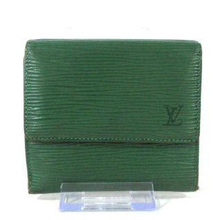 ルイヴィトン(LOUIS VUITTON)のルイヴィトン Wホック財布 エピ M63484(財布)