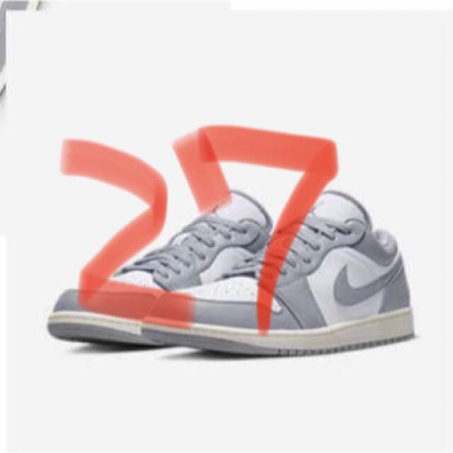 新品未使用 NIKE AIR JORDAN 1 LOW Vintage Grey