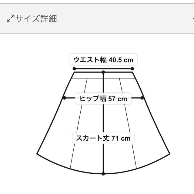 Rope' Picnic(ロペピクニック)のロペピクニック　ミディ丈プリーツスカート レディースのスカート(ひざ丈スカート)の商品写真