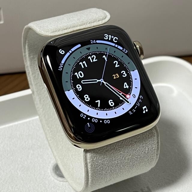 Apple Watch Series 6 LTE ゴールドステンレス44mm