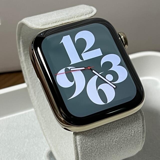 Apple Watch Series 6 LTE ゴールドステンレス44mm