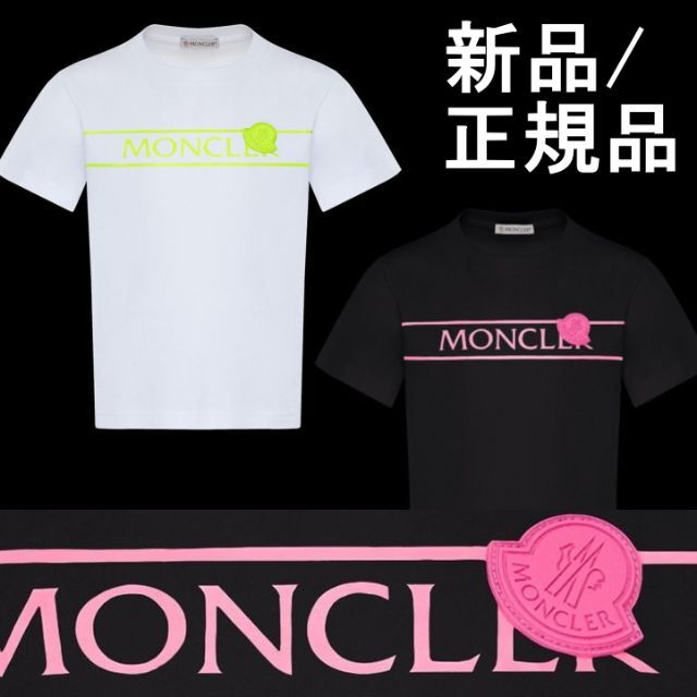 ○新品/正規品○ MONCLER グラフィック ロゴ パッチ Tシャツ