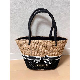 TOCCA リボン刺繍カゴバッグ