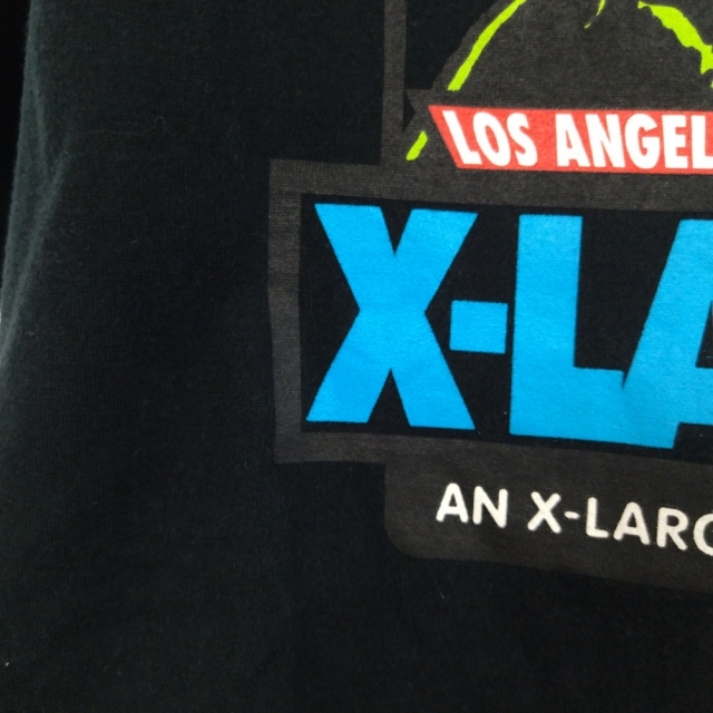 XLARGE(エクストララージ)のX-LARGE エクストララージ LA OGゴリラ プリント半袖Tシャツ 0134104 ブラック メンズのトップス(Tシャツ/カットソー(半袖/袖なし))の商品写真