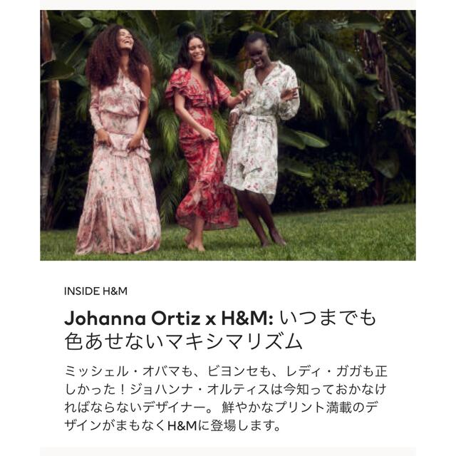 H&M(エイチアンドエム)のH&M  リネン ジョハンナオーティズ  ミディワンピース   レディースのワンピース(ロングワンピース/マキシワンピース)の商品写真