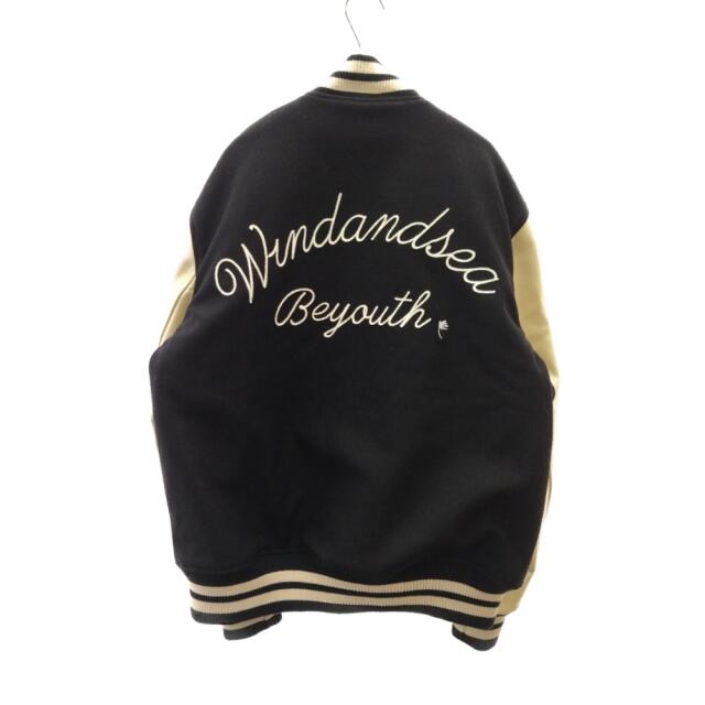 WIND AND SEA - WIND AND SEA ウィンダンシー Varsity Jacket 3 WIND AND SEA - WIND AND SEA ウィンダンシー Varsity Jacket 3