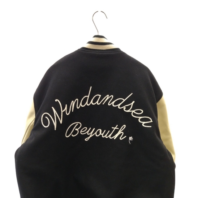 WIND AND SEA - WIND AND SEA ウィンダンシー Varsity Jacket 3 WIND AND SEA - WIND AND SEA ウィンダンシー Varsity Jacket 3