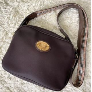 バーバリー(BURBERRY)のバーバリー ノバチェック ショルダーバッグ ブラウン(ショルダーバッグ)