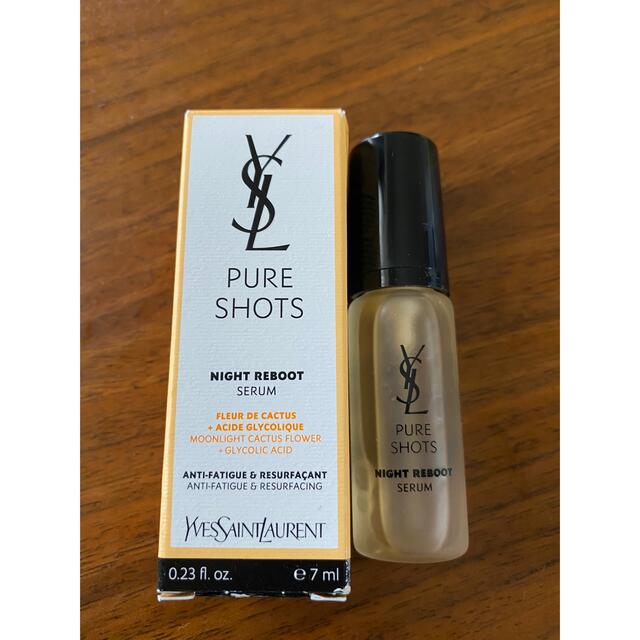 Yves Saint Laurent Beaute(イヴサンローランボーテ)の新品　YSL イブサンローラン　Pure Shots セラム　7ml パンプ コスメ/美容のスキンケア/基礎化粧品(美容液)の商品写真