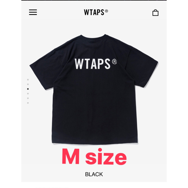 Tシャツ/カットソー(半袖/袖なし)WTAPS STANDART / SS / COTTON