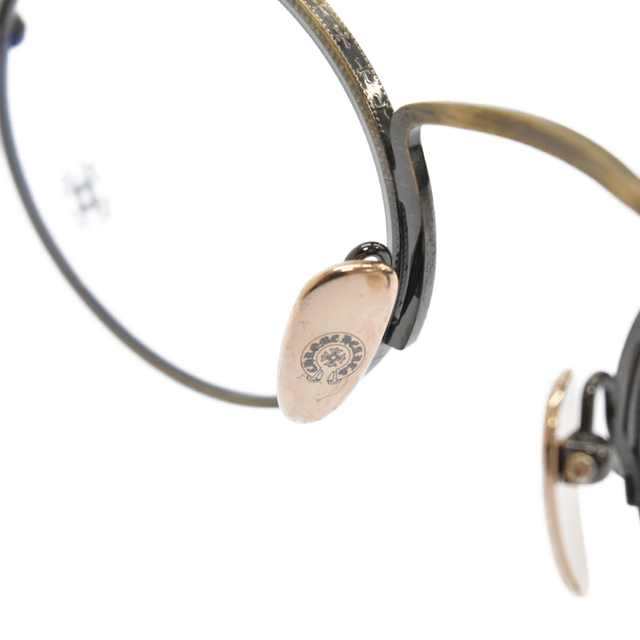 CHROME HEARTS クロムハーツ CLAPPER オーバルフレームサングラス 眼鏡