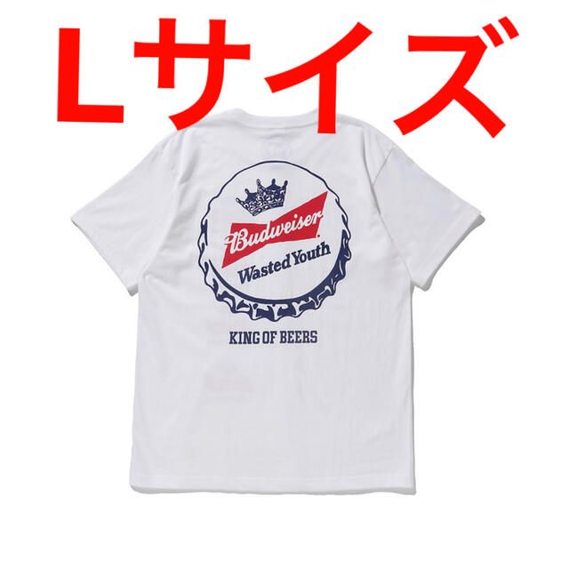 VERDY Wasted Youth × Budweiser Tee Lサイズの+spbgp44.ru