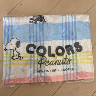 スヌーピー(SNOOPY)の新品未開封☆スヌーピー　手拭い(ノベルティグッズ)