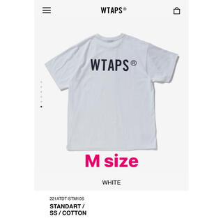 ダブルタップス(W)taps)のWTAPS STANDARD/SS/COTTON 白 M(Tシャツ/カットソー(半袖/袖なし))