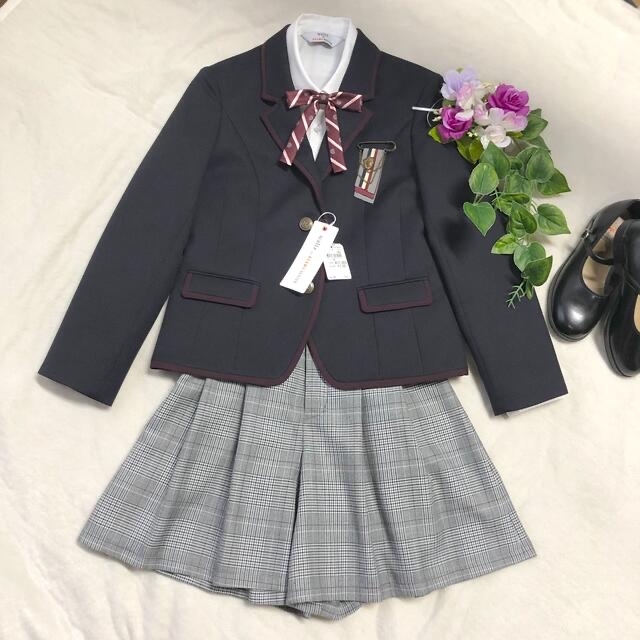 卒服 ワルツビームス フォーマル３点セット 150 卒業入学式♡安心の ...