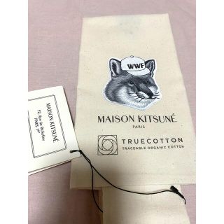 メゾンキツネ(MAISON KITSUNE')の新品　メゾンキツネ　WWF  コラボ　エコバッグ(エコバッグ)