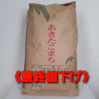 《最終値下げ》令和3年産あきたこまち精米10kg 米(米/穀物)