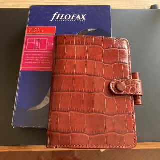 ファイロファックス(Filofax)のMicro5 マイクロ5手帳　新品未使用　Filofax ファイロファックス本革(手袋)