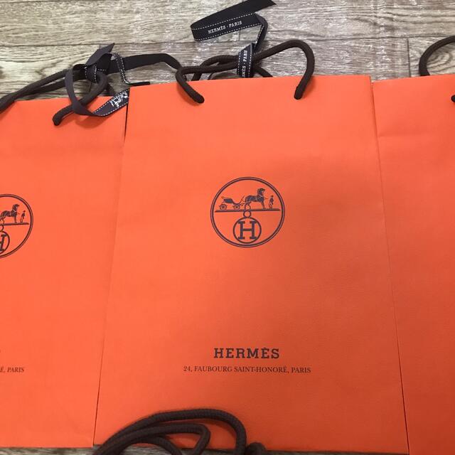 Hermes(エルメス)のHERMES紙袋6枚セット レディースのバッグ(ショップ袋)の商品写真