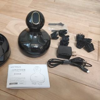 ◆マイトレックスEMSヘッドスパ MT-EHS20B ブラック◆箱無し中古品(マッサージ機)