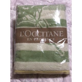 ロクシタン(L'OCCITANE)のロクシタン バスタオル ノベルティ 新品・未開封(タオル/バス用品)