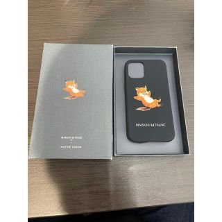 メゾンキツネ(MAISON KITSUNE')のMaison Kitsune iPhone 12mini 新品未使用(iPhoneケース)