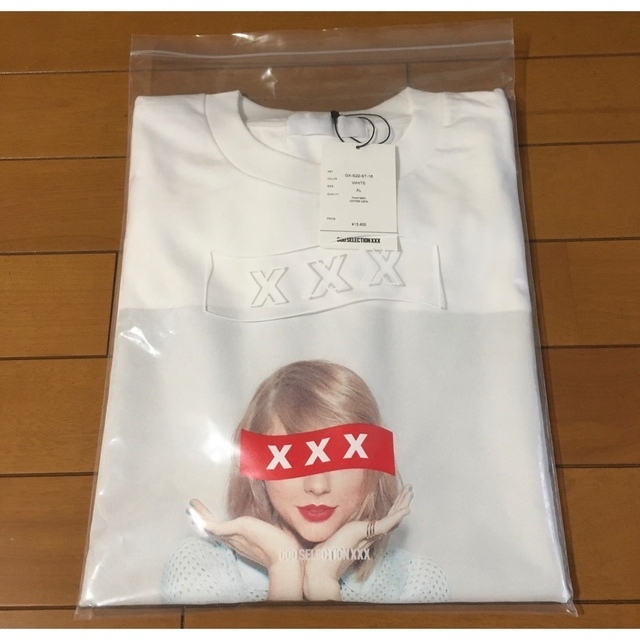 新品 GOD SELECTION XXX テイラー・スウィフト Tシャツ XL
