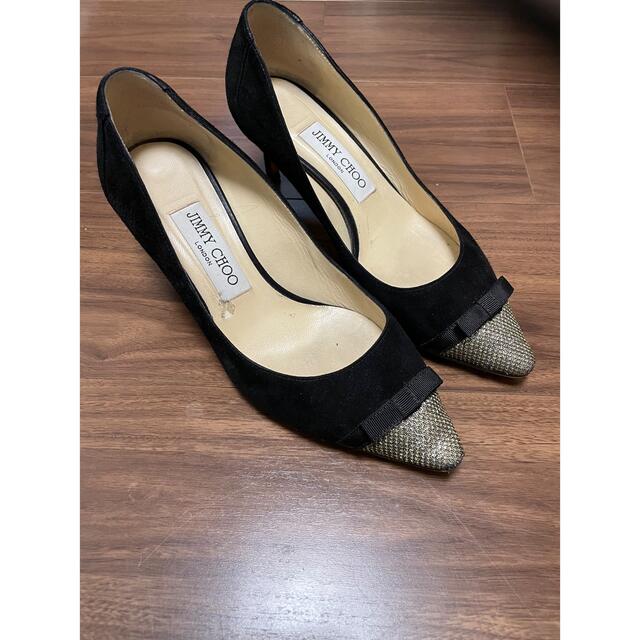 新品そっくりさん⭐ジミーチュウJIMMY CHOO スエードパンプス36