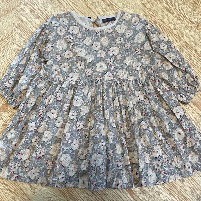 Bonpoint(ボンポワン)のリバティ　ハイジ　ワンピース キッズ/ベビー/マタニティのキッズ服女の子用(90cm~)(ワンピース)の商品写真