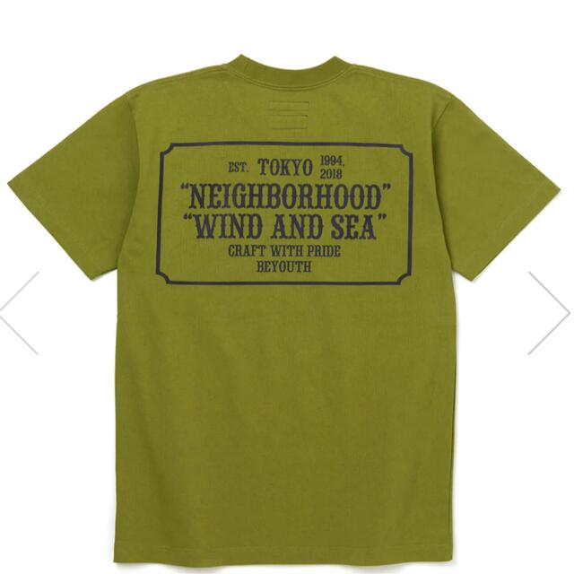 NEIGHBORHOOD × WIND AND SEA  Tシャツ
