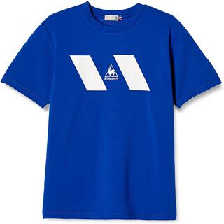 ルコックスポルティフ(le coq sportif)のルコックスポルティフ 半袖Tシャツ20SS ブルー QLMQJA01メンズM新品(ウェア)