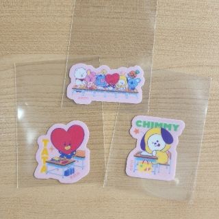 ビーティーイシビル(BT21)の【バンビ様専用】BT21 GUMMI ステッカー3枚(アイドルグッズ)