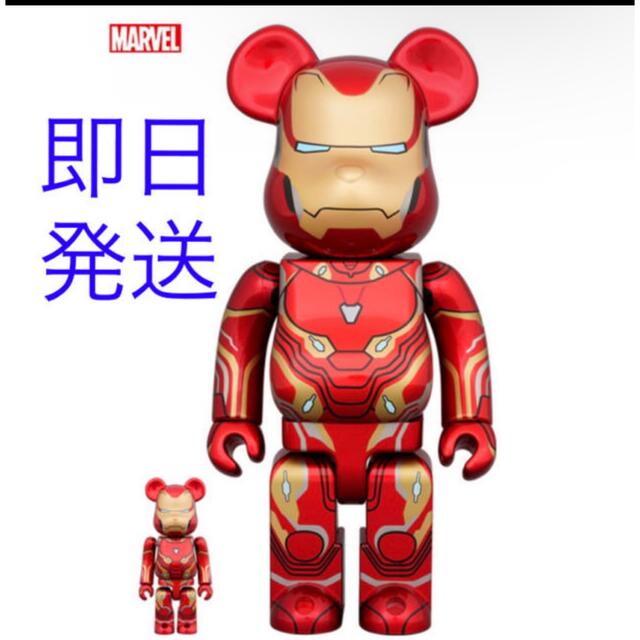 BE@RBRICK(ベアブリック)のBE@RBRICK IRON MAN MARK 50 100％ & 400％ エンタメ/ホビーのフィギュア(その他)の商品写真