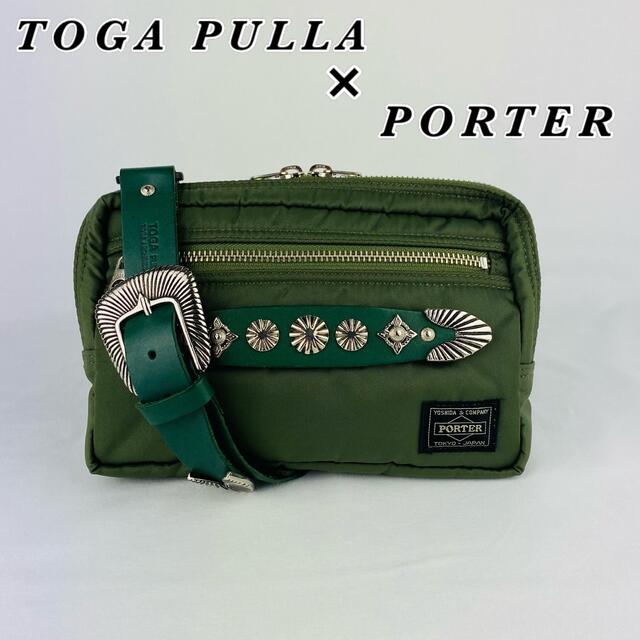 【美品】TOGA PULLA x PORTERウエストバッグ /ベルトバッグ