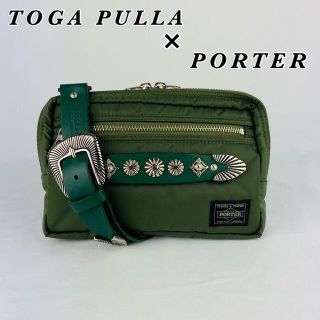 トーガ(TOGA)の【美品】TOGA PULLA x PORTERウエストバッグ /ベルトバッグ(ウエストポーチ)