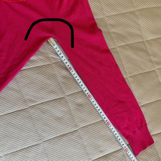 INGNI(イング)のINGNI ニット 薄地　濃ピンク レディースのトップス(ニット/セーター)の商品写真