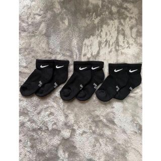 ナイキ(NIKE)の☆ナイキ NIKE 3Pソックス　21〜23cm ブラック　ドライフィット(ソックス)