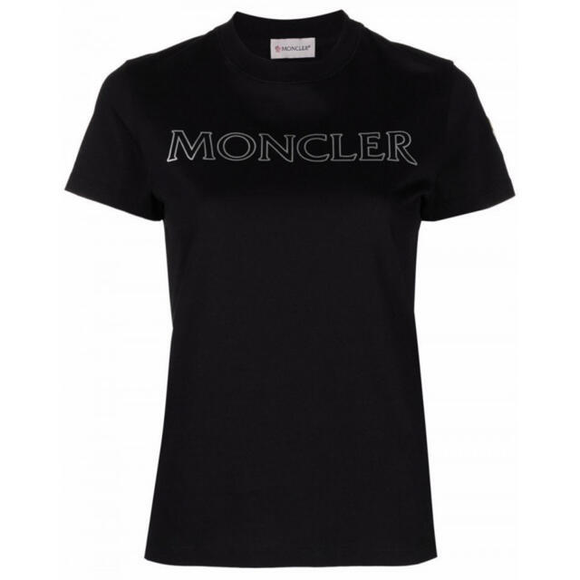 ★最新作★ MONCLER ロゴ Tシャツ XL レディース ワッペン 入手困難のサムネイル