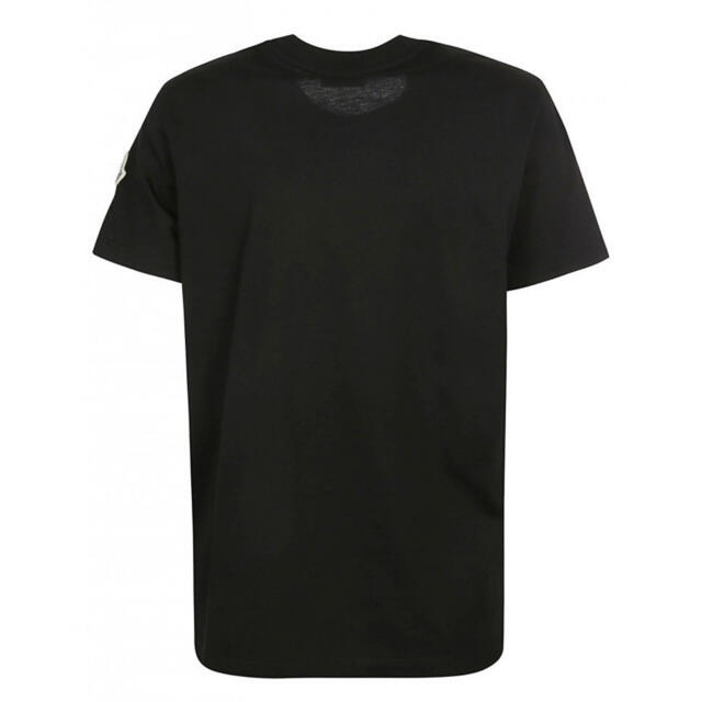 MONCLER - ☆最新作☆ MONCLER ロゴ Tシャツ XL ブラック ワッペン ...