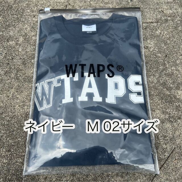 WTAPS STANDART Tシャツ　Mサイズ　ネイビー　ダブルタップス