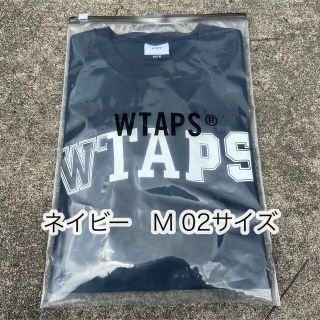 ダブルタップス(W)taps)のWTAPS STANDART Tシャツ　Mサイズ　ネイビー　ダブルタップス(Tシャツ/カットソー(半袖/袖なし))