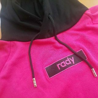 レディー(Rady)のRady★パーカー★トレーナー★ピンク★M(パーカー)