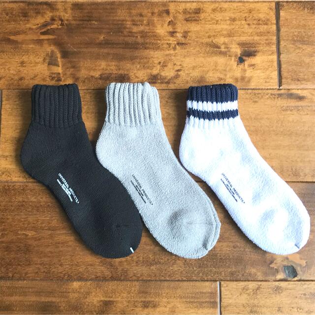 【新品】UNIVERSAL PRODUCTS SOCKS【3足】ソックス 靴下