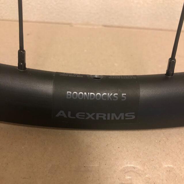 大人気HOT】 ヤフオク! Alexrims Boondocks 5D 新品未使用 完成車外し ...