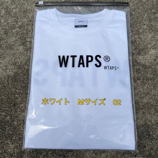 W)taps(ダブルタップス)のWTAPS STANDARD/SS/COTTON 白 M メンズのトップス(Tシャツ/カットソー(半袖/袖なし))の商品写真